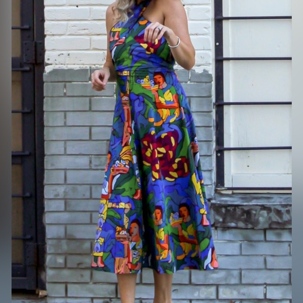 De Loretta Halter Dress XS